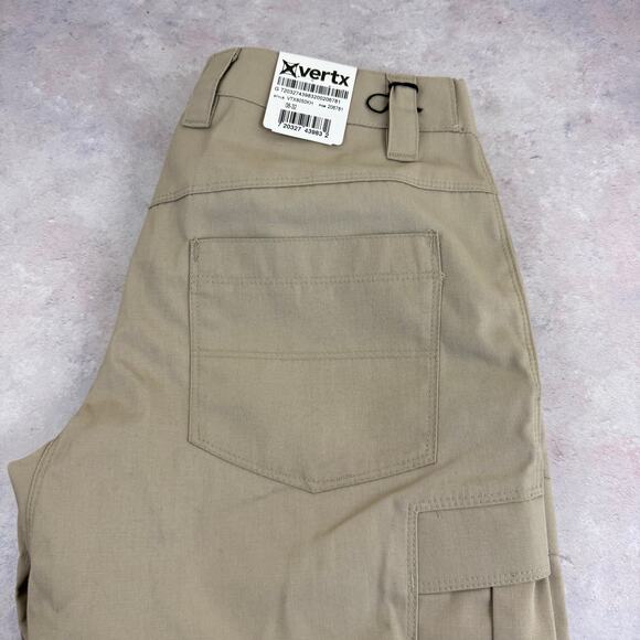 NEW VERTX VTX8050 Phantom Lt Women's Tactical Pant, Khaki, Size 8 x 32 - Picture 3 of 14